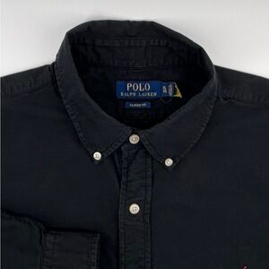 Ralph Lauren Classic Black Men's XL/TG Button Down Shirt